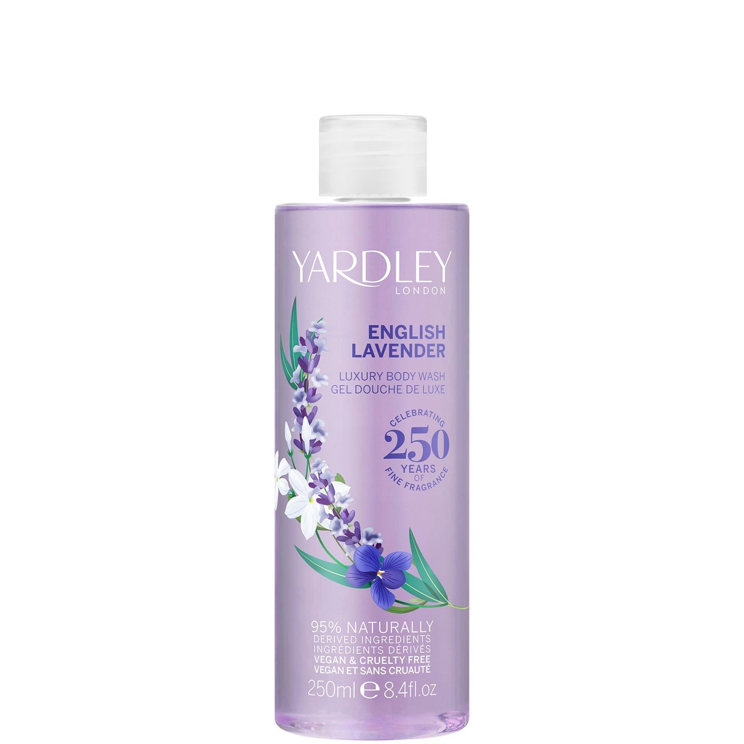 Yardley English Lavender Luxury Body Wash 250ml