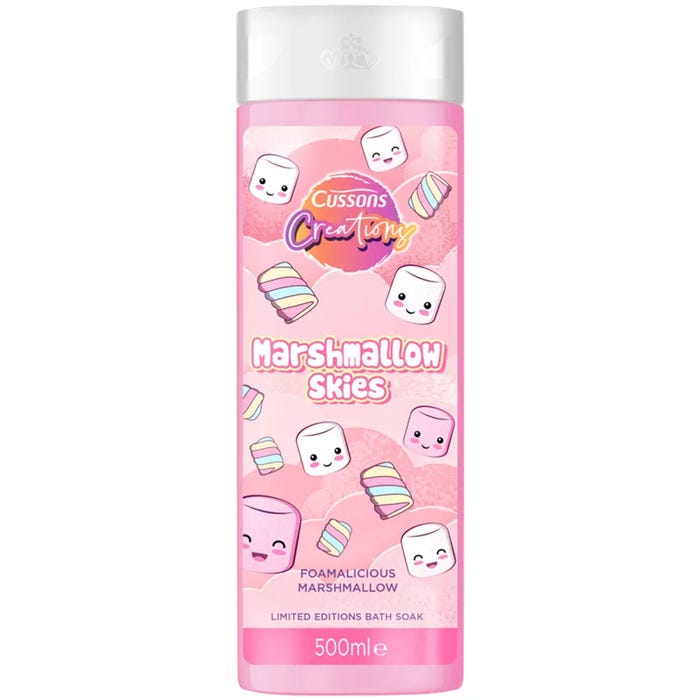 Creations Marshmallow Skies Bath Soak 500ml