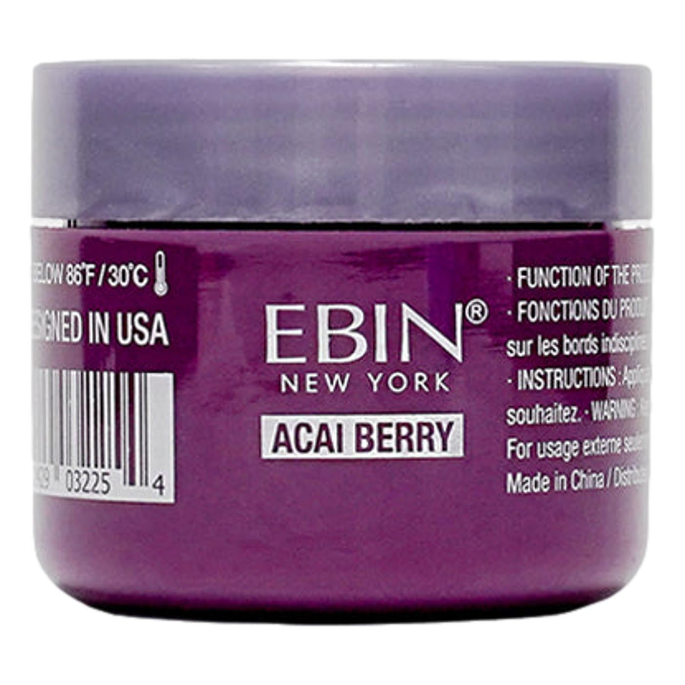 EBIN 24 Hour Acai Berry Extreme Firm Hold Edge Tamer 15ml, 80ml / 250ml