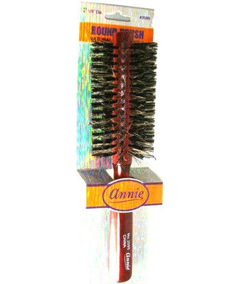 Annie  Natural Boar Bristle Round Brush 2097