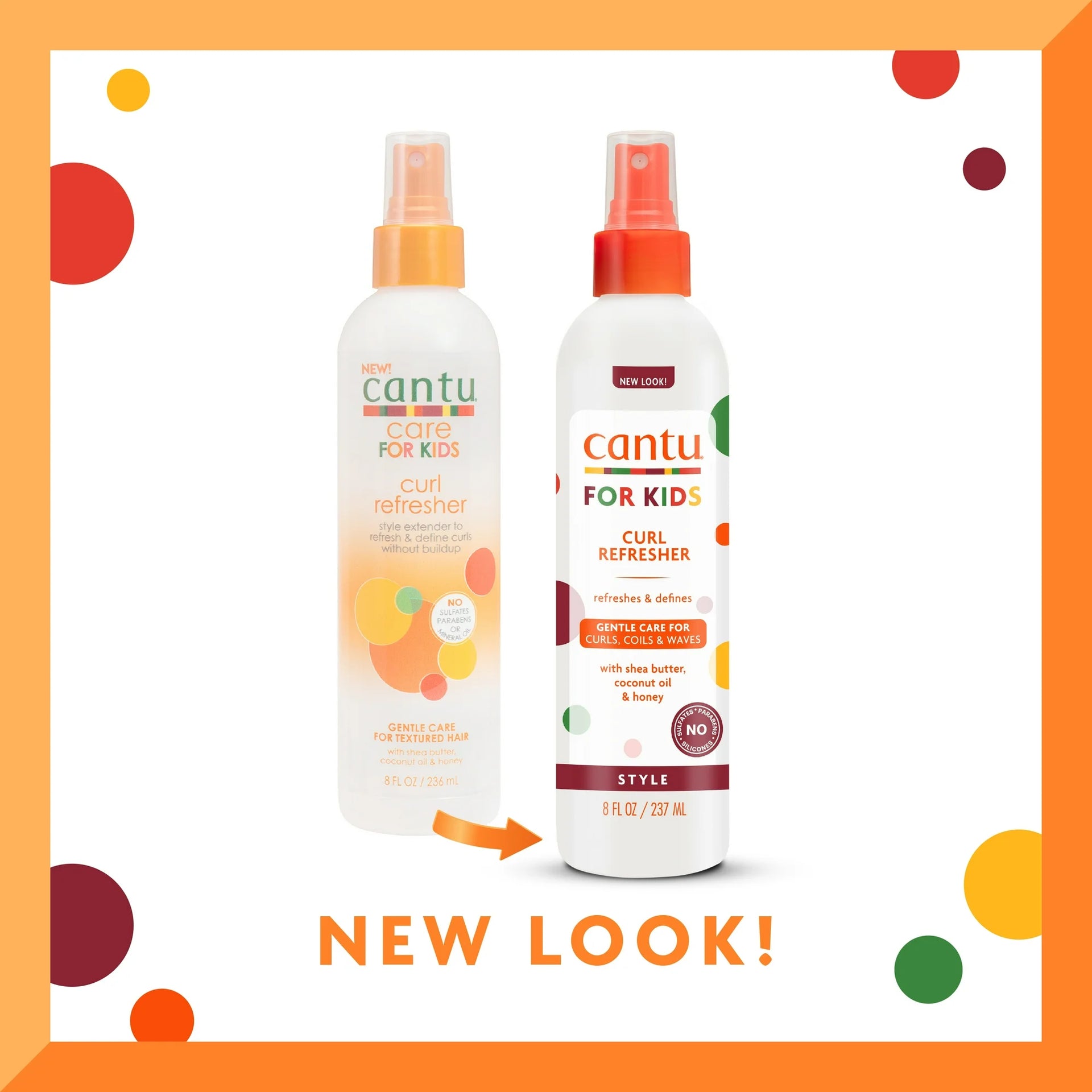 Cantu For Kids Curl Refresher 237ml