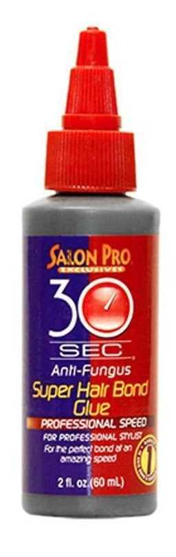 Salon Pro 30 Sec Anti Fungus Super Hair Bond Glue 30ml / 60ml / 118ml