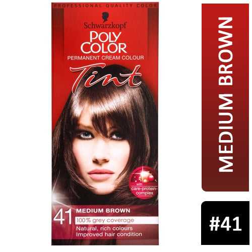 Schwarzkopf Poly Color Tint Permanent Colour Cream - Various Shades