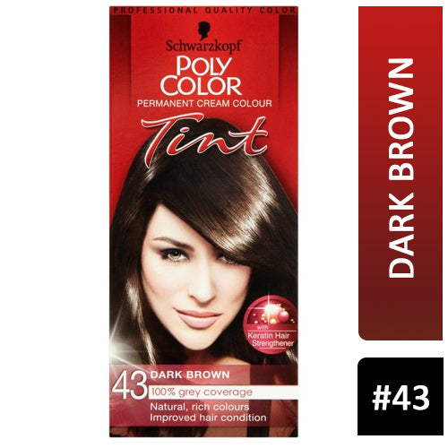 Schwarzkopf Poly Color Tint Permanent Colour Cream - Various Shades