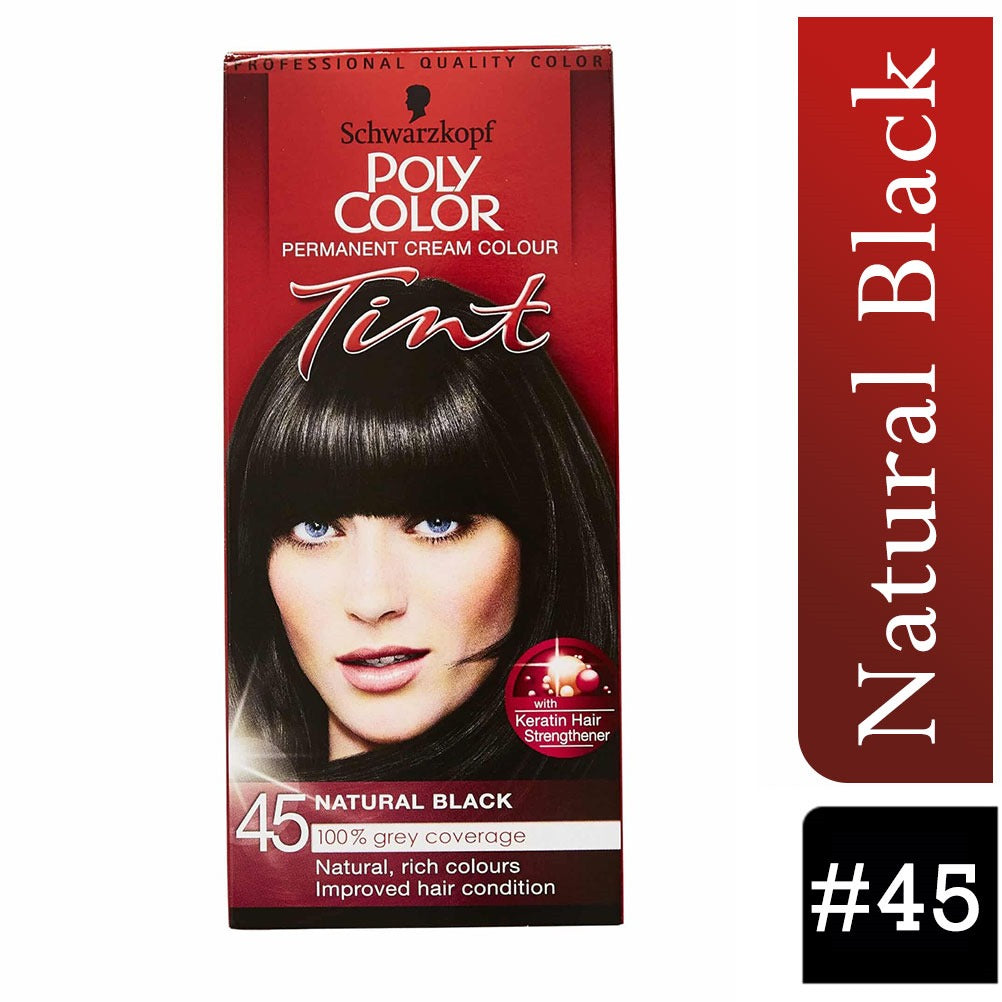 Schwarzkopf Poly Color Tint Permanent Colour Cream - Various Shades