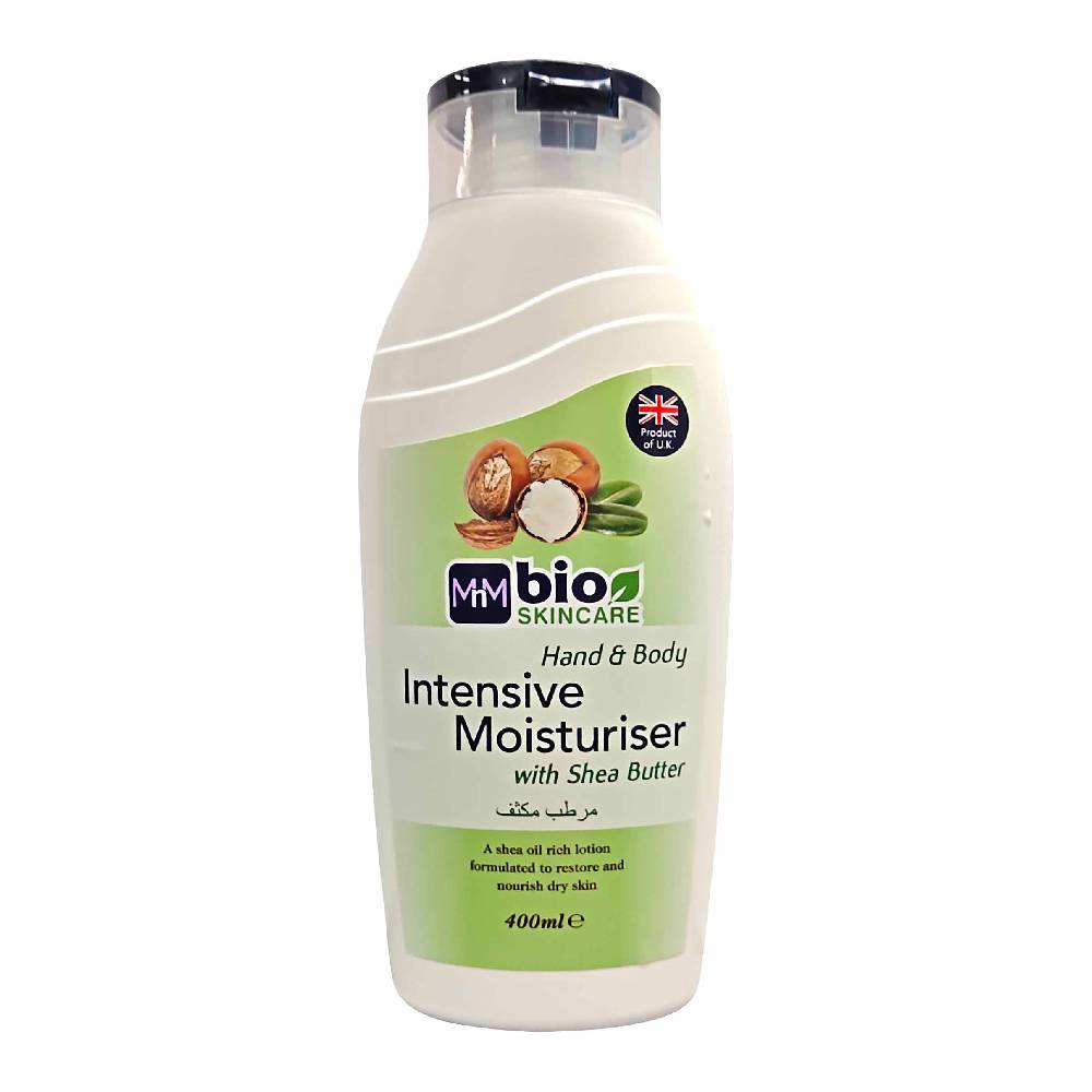 Bio Skincare Intensive Moisturiser With Shea Butter 400ml