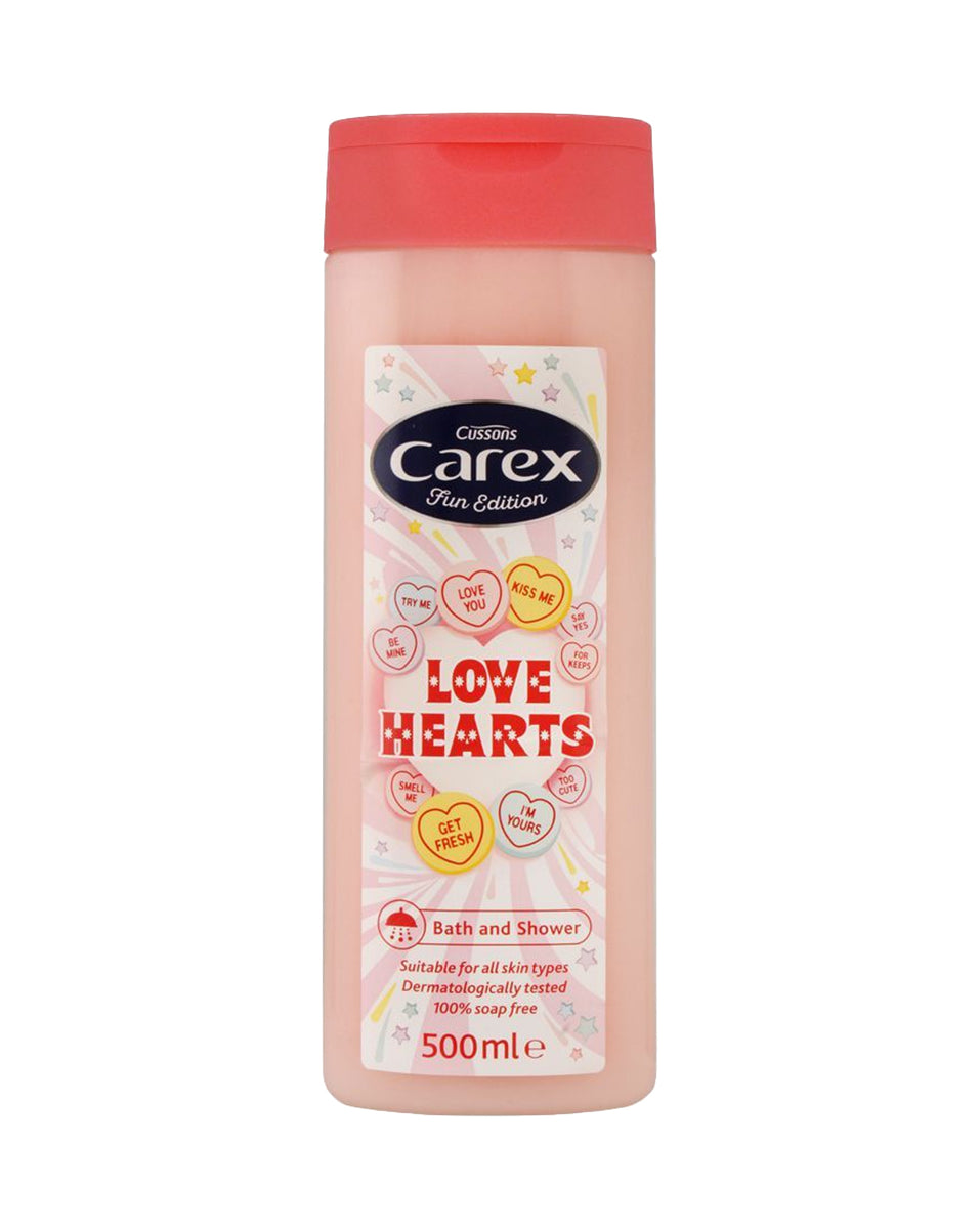 Carex Fun Edition Love Hearts Shower Gel 500ml