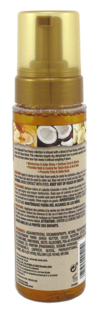 Creme Of Nature Pure Honey Moisture And Twist Curling Mousse 207ml