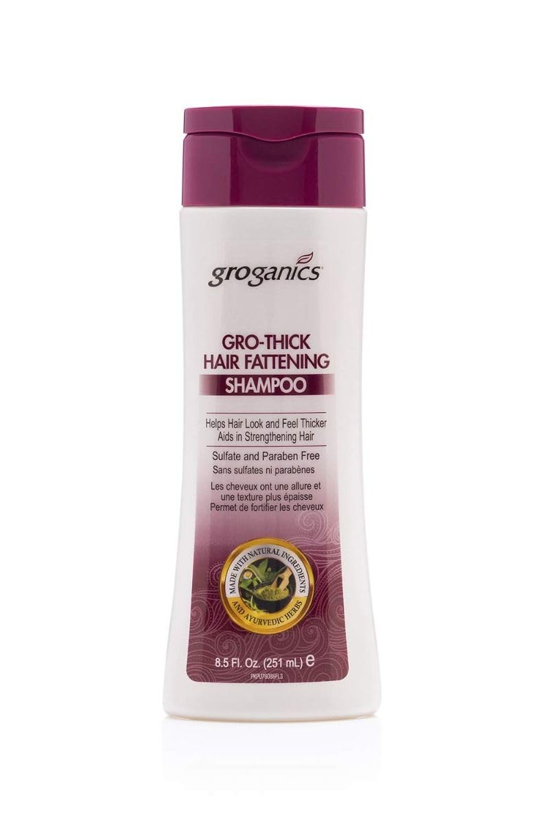 Groganics Growthick Hair Fattening Shampoo 251ml