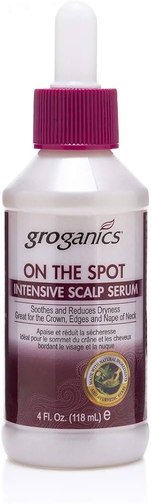 Groganics On The Spot Itch Relief Scalp Drops 118ml