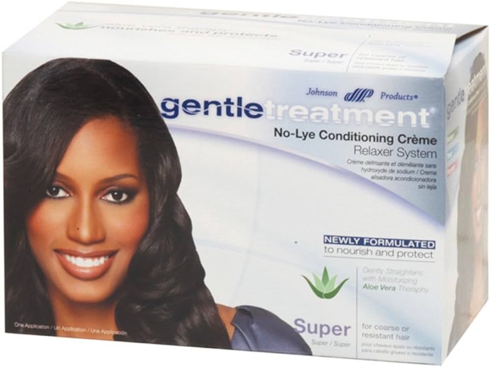 Johnson Products Gentle Treatment No Lye Conditioning Creme Relaxer