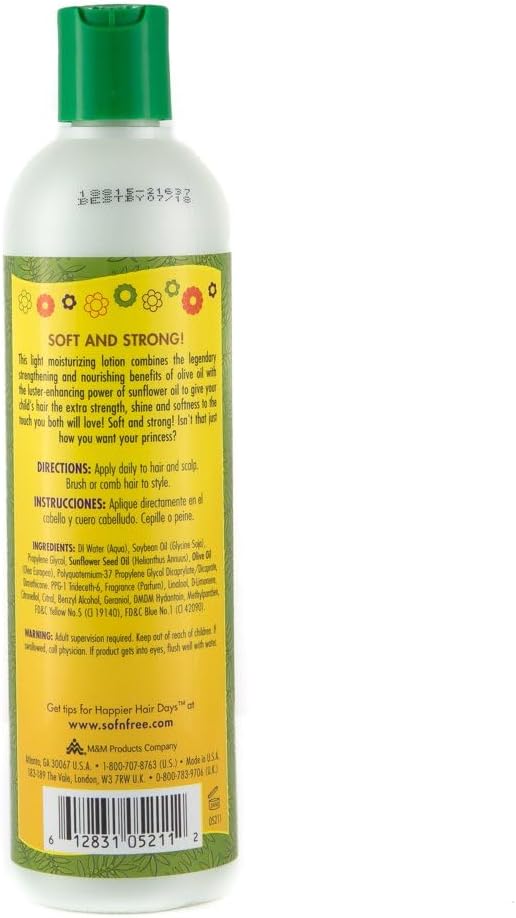 Sof n Free Olive And Sunflower Oil Moisturizing Lotion 354ml