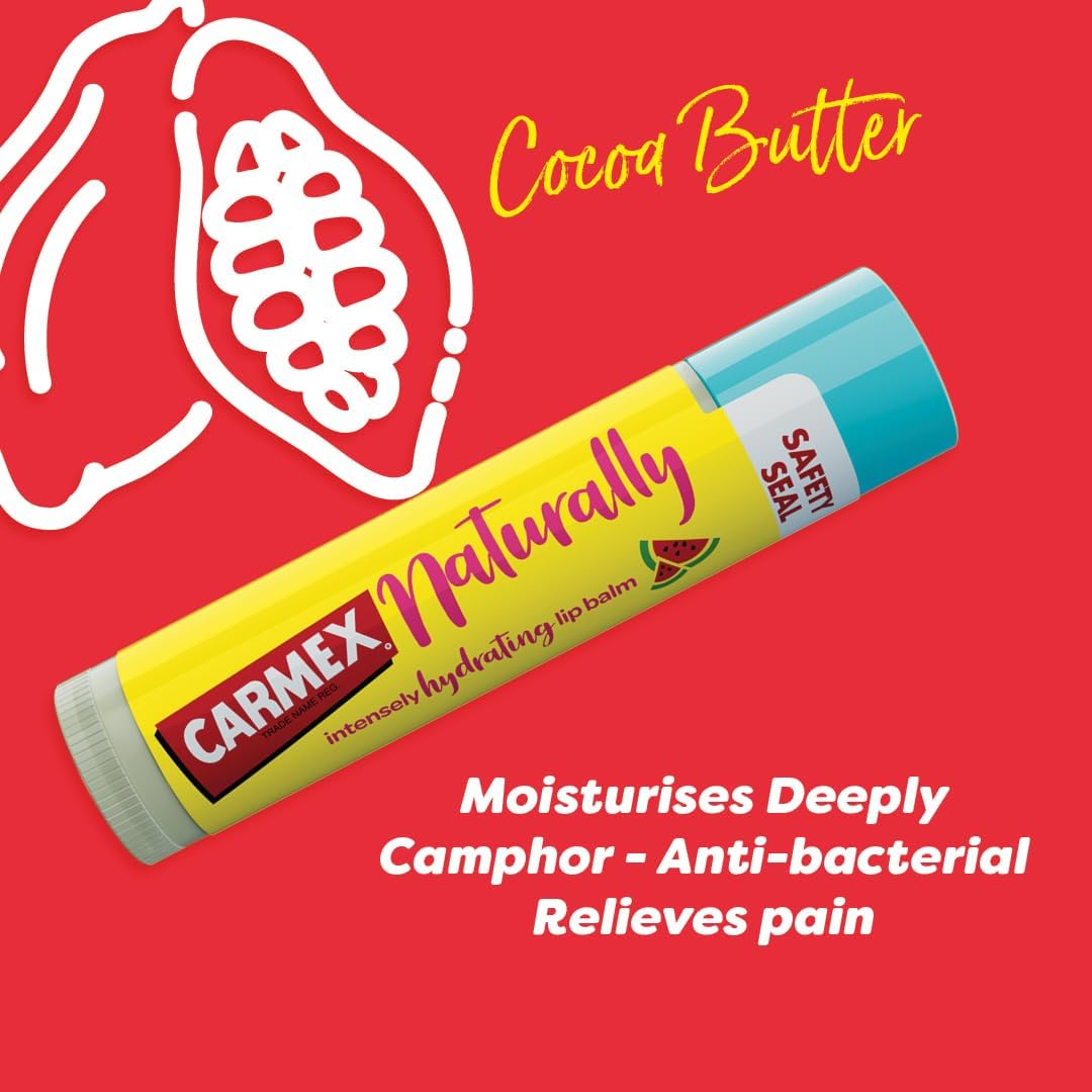 Carma Laboratories Carmex Laboratories Naturally Watermelon Lip Balm