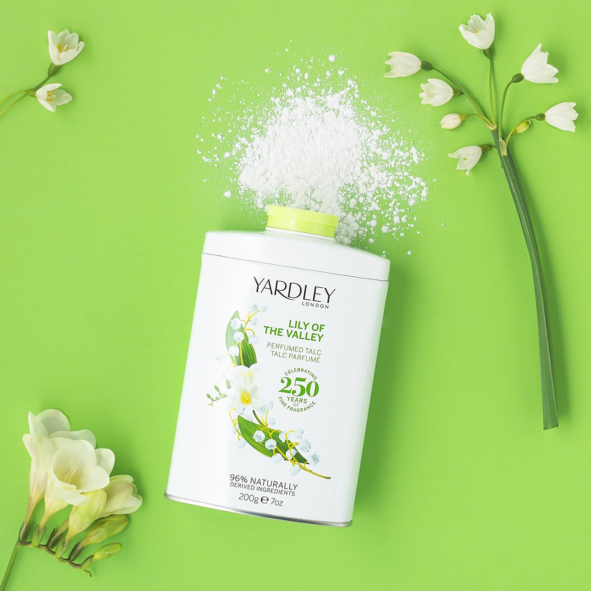 Yardley Lily Of The Valley Perfumed Body Powder 200g