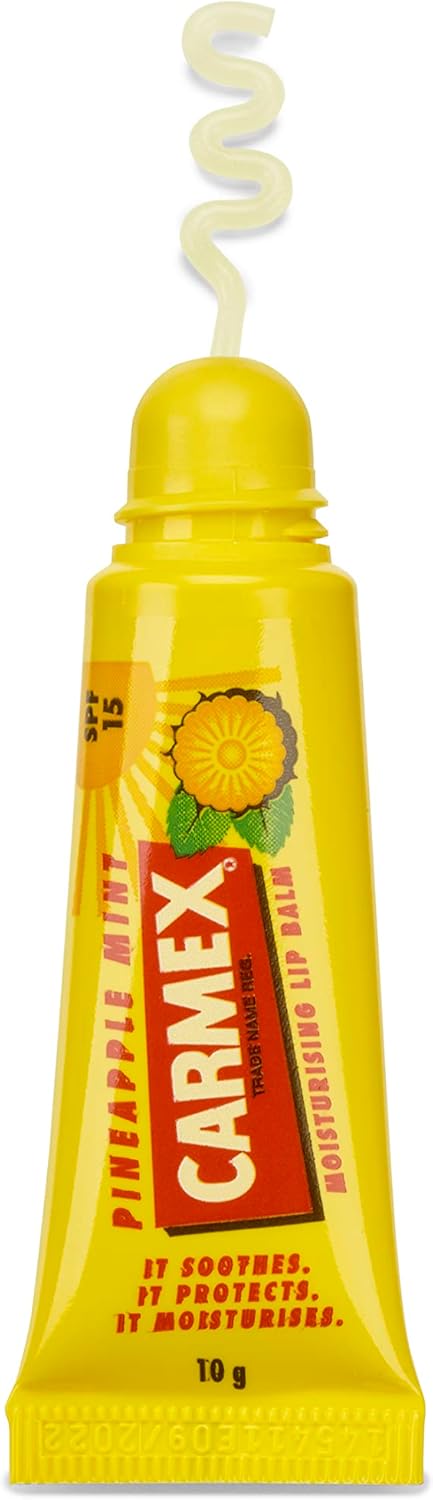 Carma Laboratories Carmex Moisturising Lip Balm Tube Pineapple Mint 10g