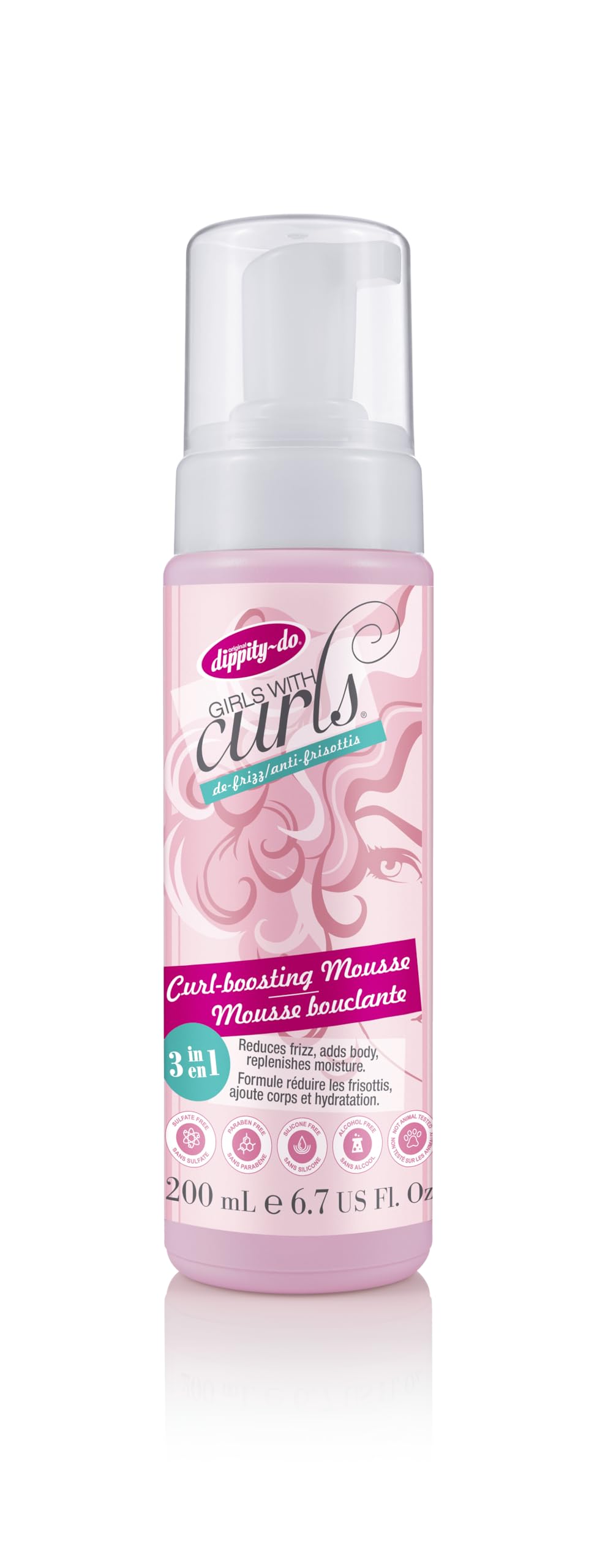 Dippity Do Girls With Curls Curl Boosting Mousse 50ml / 200ml