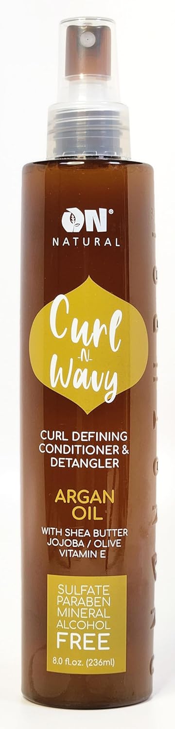 ON Natural Curl N Wavy Argan Tree Curl Defining Conditioner Detangler 236ml