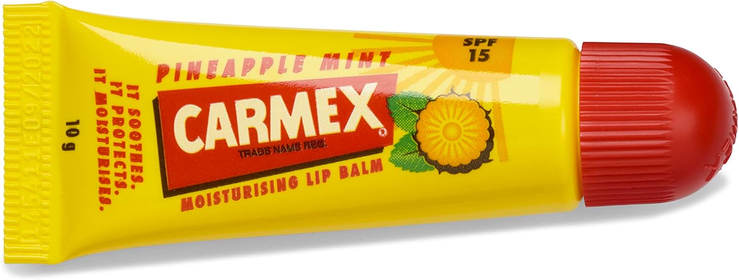 Carma Laboratories Carmex Moisturising Lip Balm Tube Pineapple Mint 10g