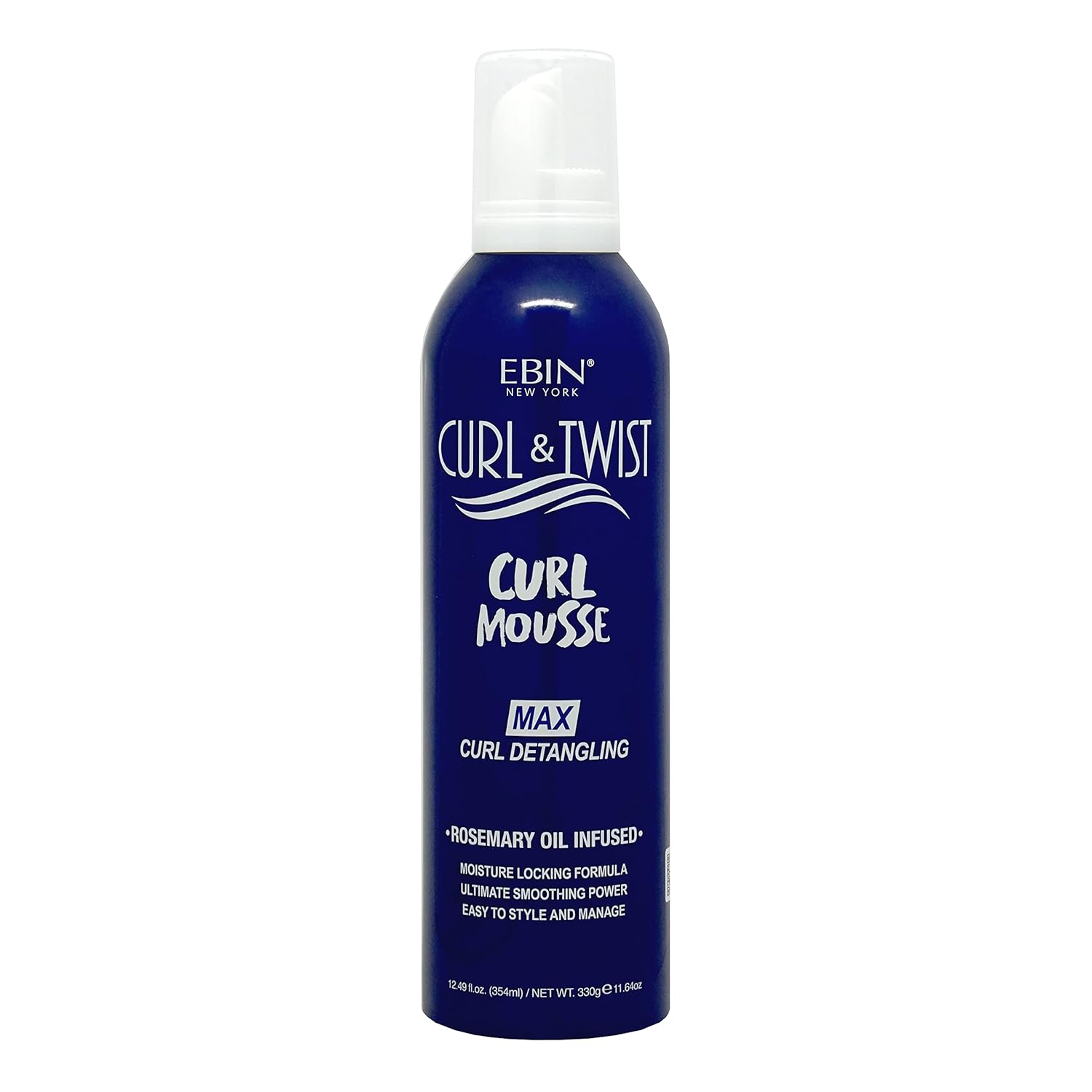 EBIN New York Curl And Twist Max Curl Detangling Curl Mousse 80ml / 354ml