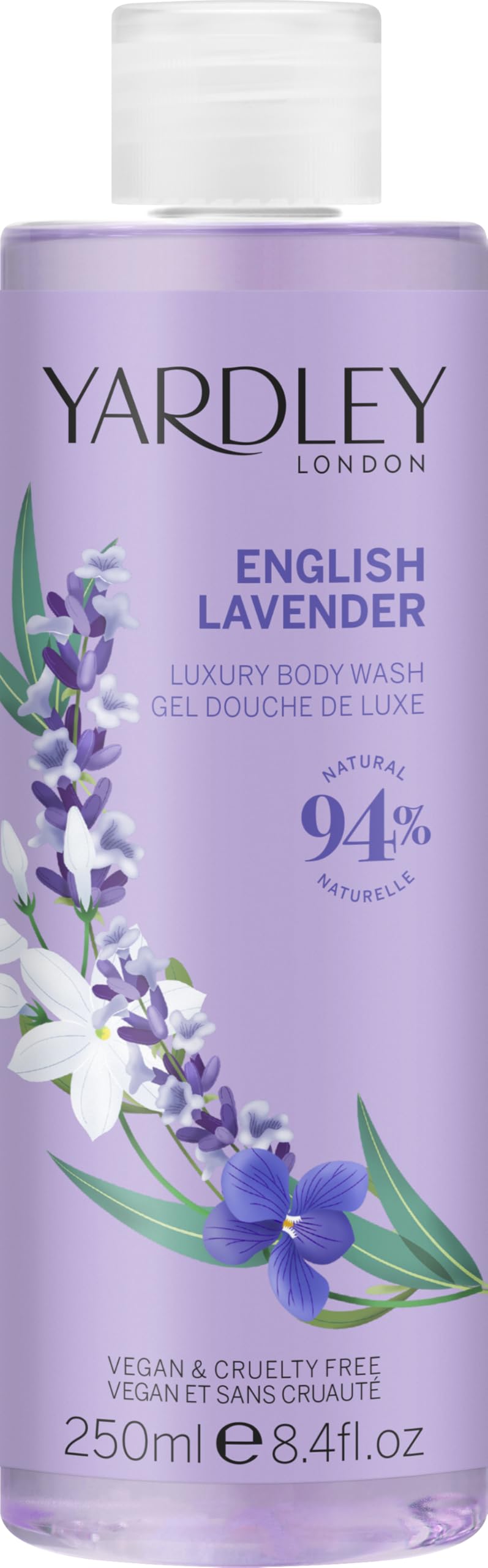 Yardley English Lavender Luxury Body Wash 250ml