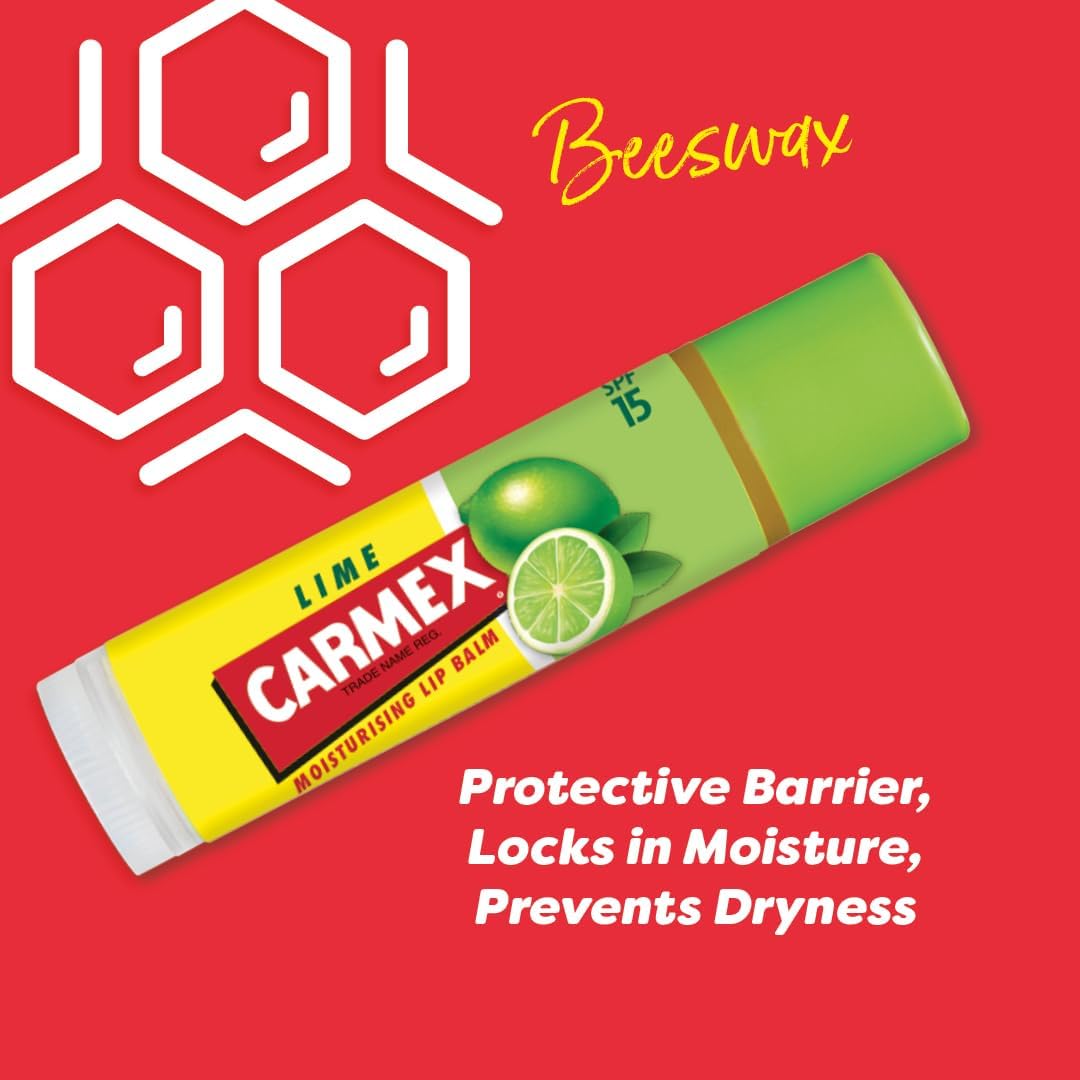 Carma Laboratories Carmex Moisturising Lip Balm Stick Lime Twist 4.25g