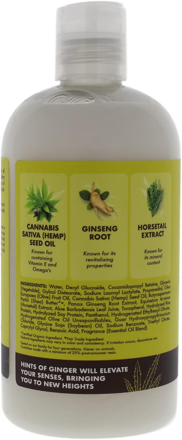 Shea Moisture Cannabis Sativa Seed Oil Lush Length Shampoo 384ml