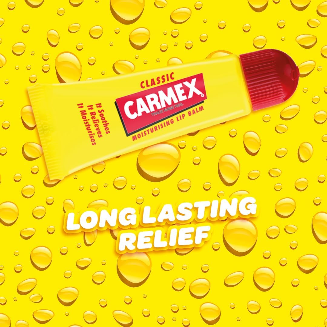 Carma Laboratories Carmex Moisturising Lip Balm Tube Classic 10g