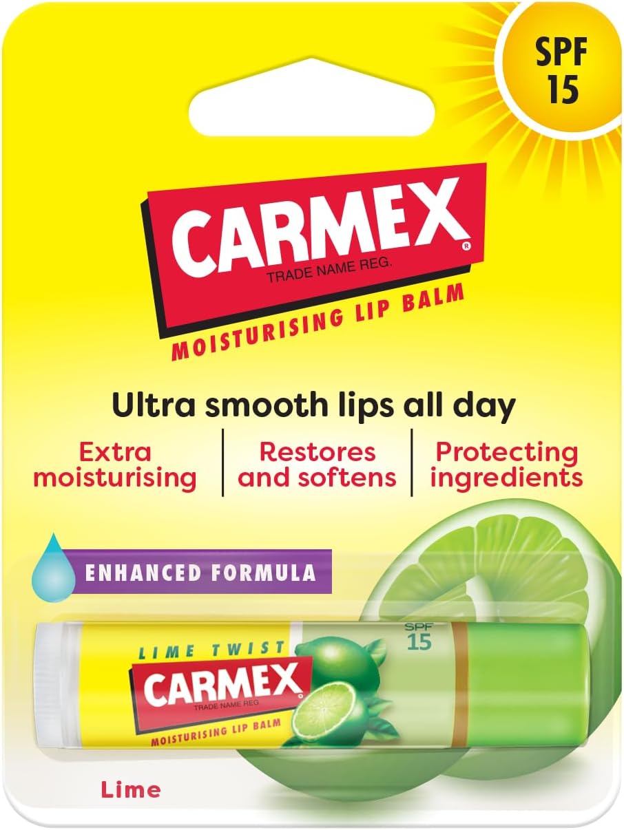 Carma Laboratories Carmex Moisturising Lip Balm Stick Lime Twist 4.25g