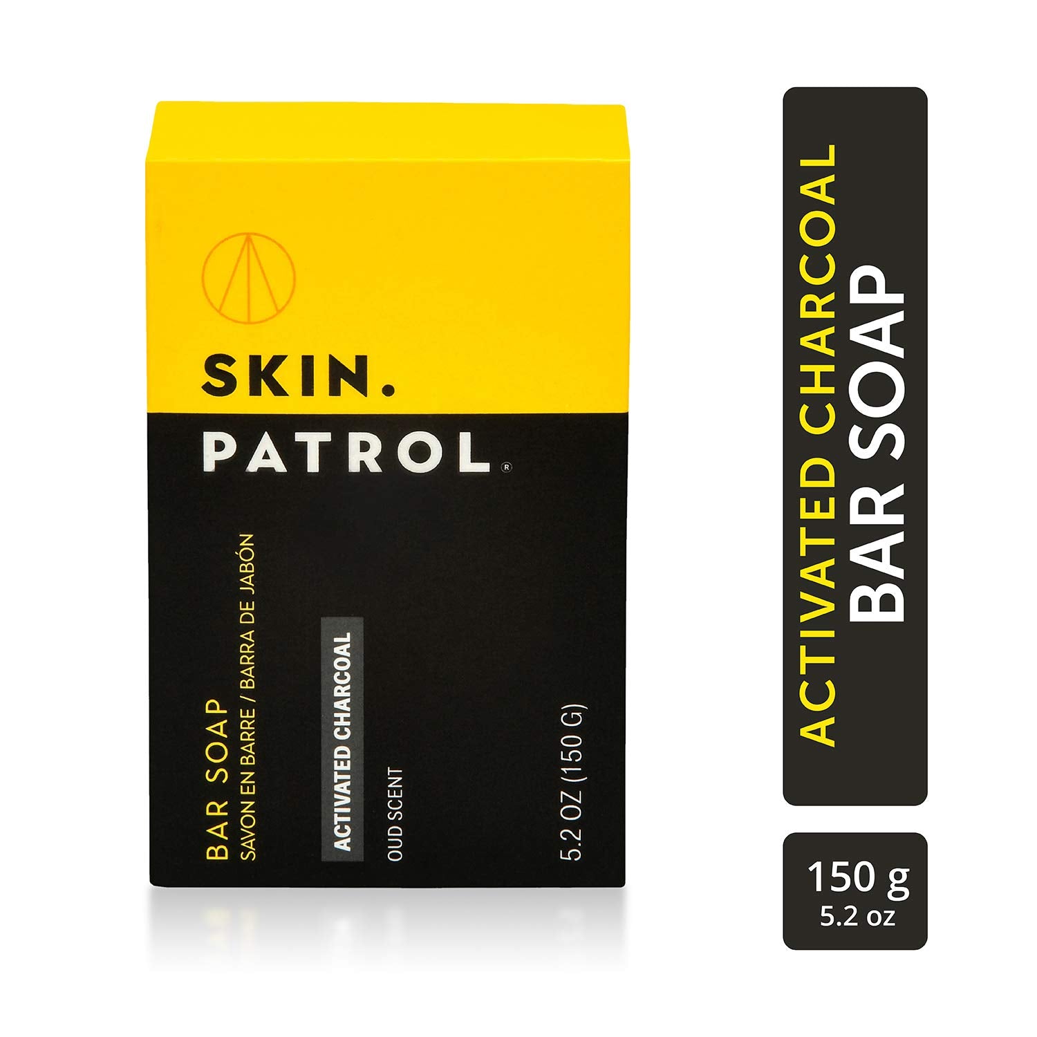 Skin Patrol Activated Charcoal Bar Soap 150g