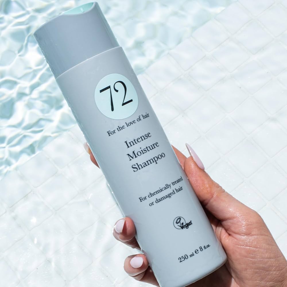 72 Hair Intense Moisture Shampoo For Chemically treated & Damaged Hair 250ml