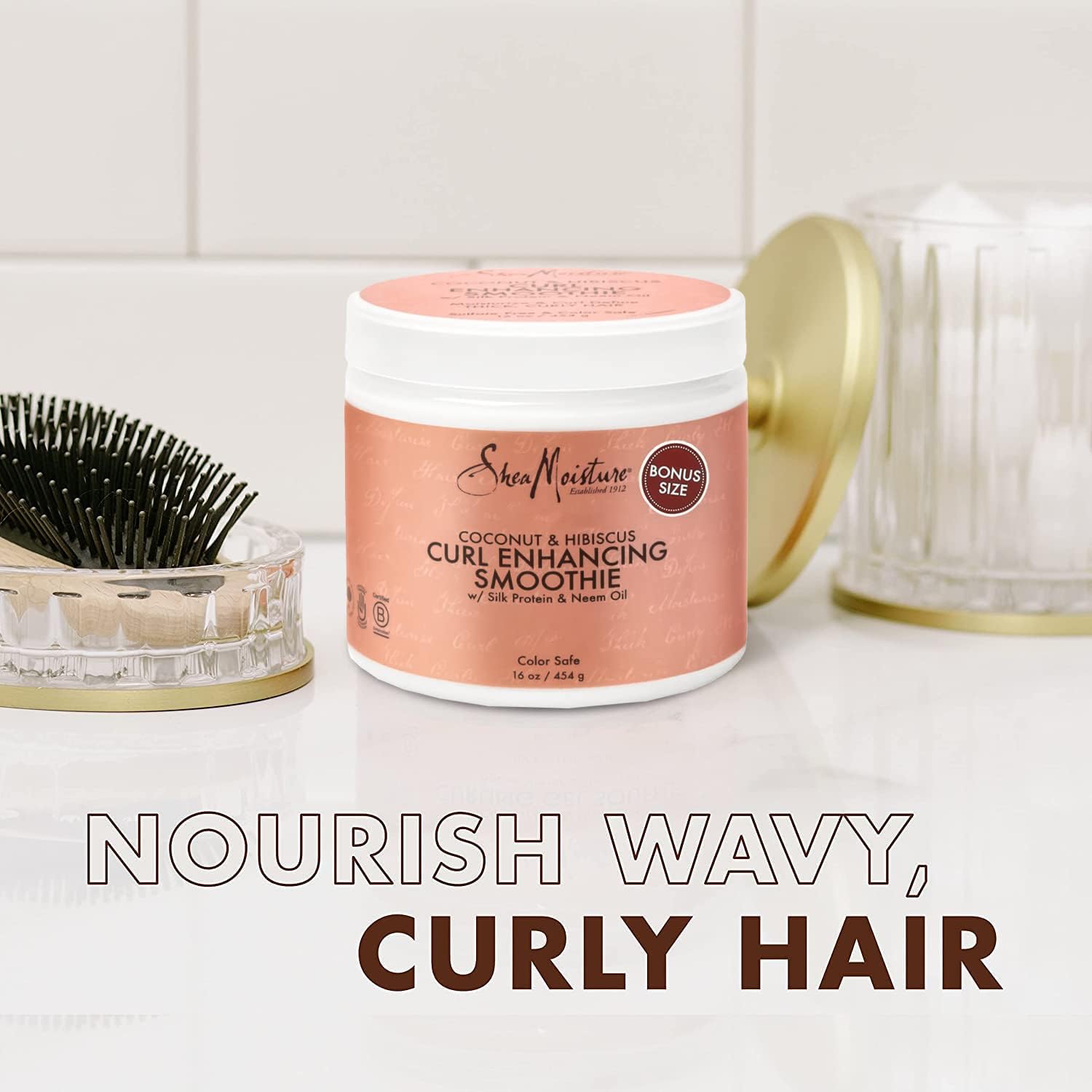 Shea Moisture Coconut And Hibiscus Curl Enhancing Smoothie 326g / 454g