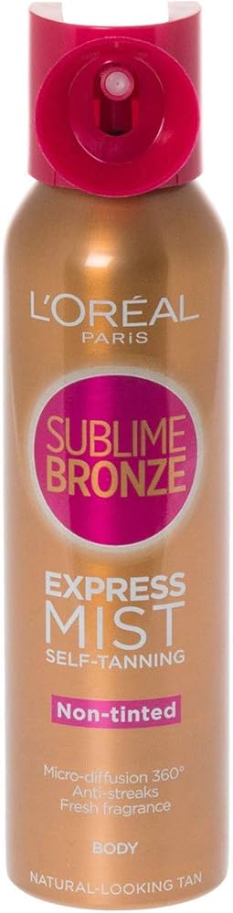 Loreal Paris Sublime Bronze Express Pro Self Tanning Dry Mist 75ml / 150ml