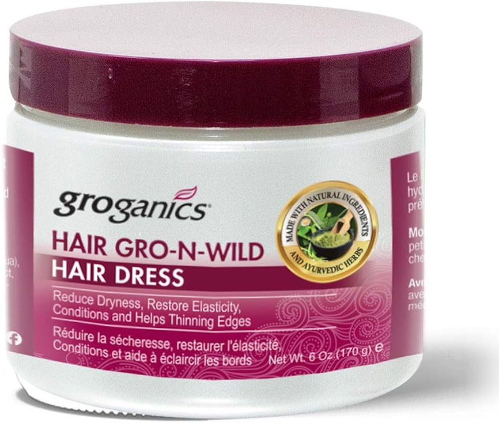 Groganics Hair Gro N Wild Hair Dress Conditioning Creme 170g