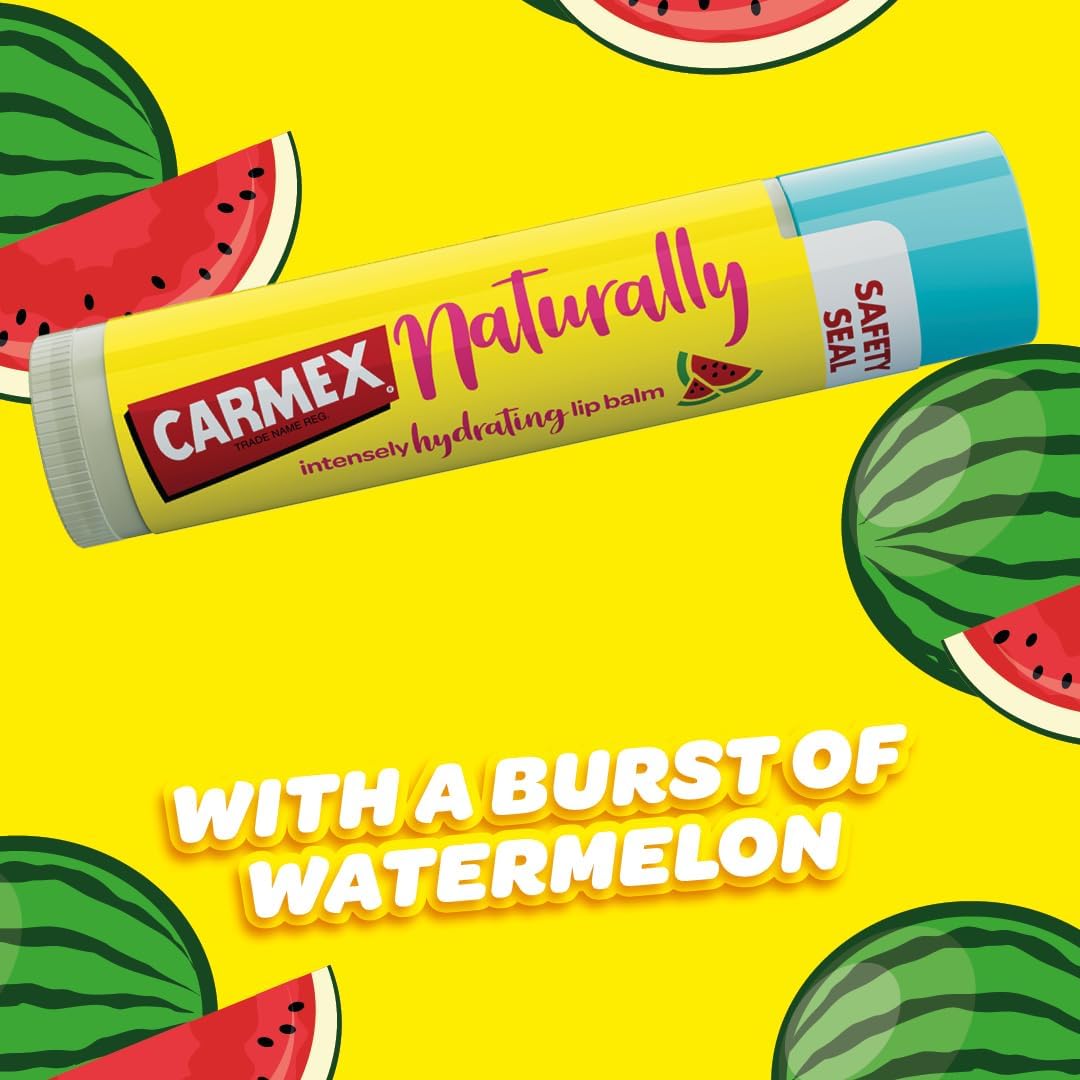 Carma Laboratories Carmex Laboratories Naturally Watermelon Lip Balm