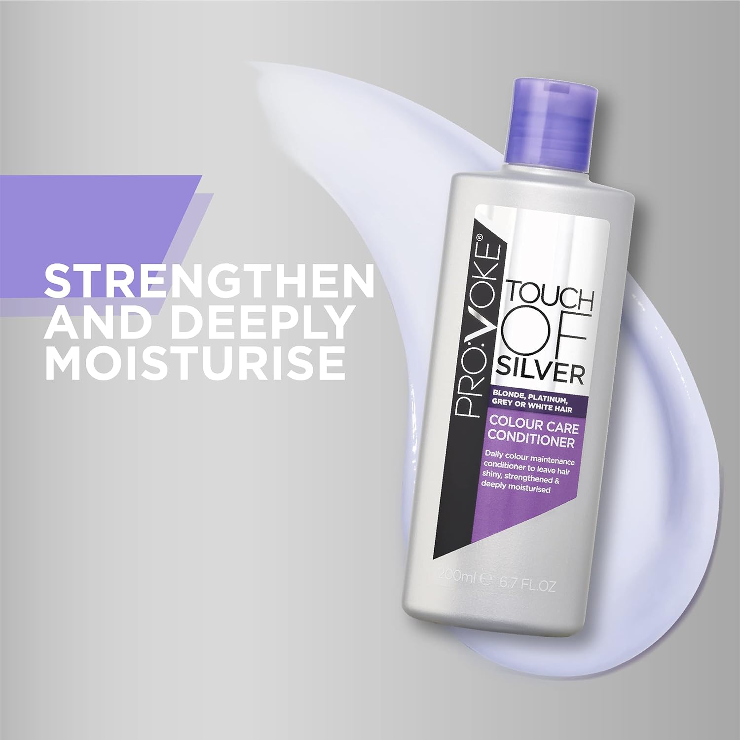 ProVoke Touch Of Silver Colour Care Conditioner 200ml