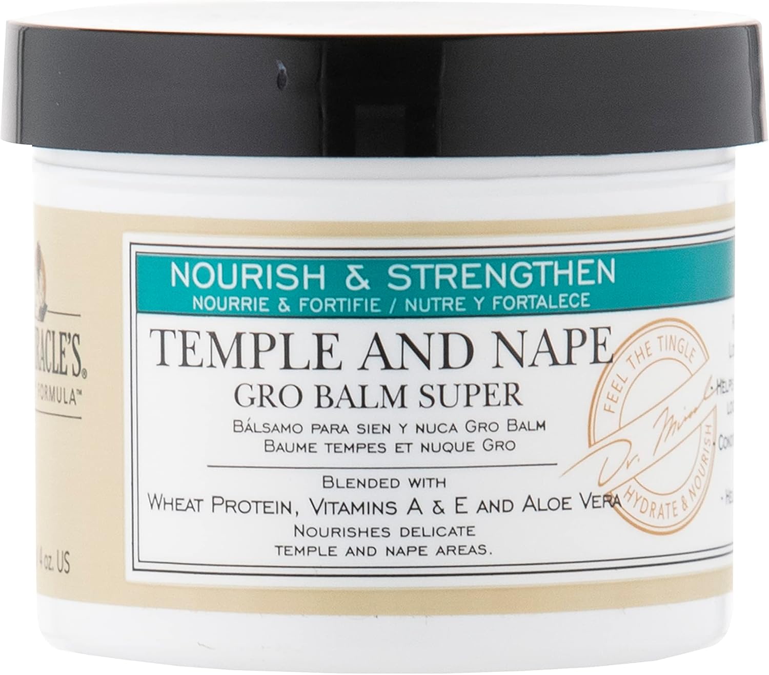 Dr. Miracles Temple And Nape Gro Balm Regular 113g