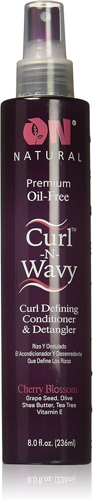 ON Natural Curl N Wavy Cherry Blossom Curl Defining Conditioner Detangler 236ml