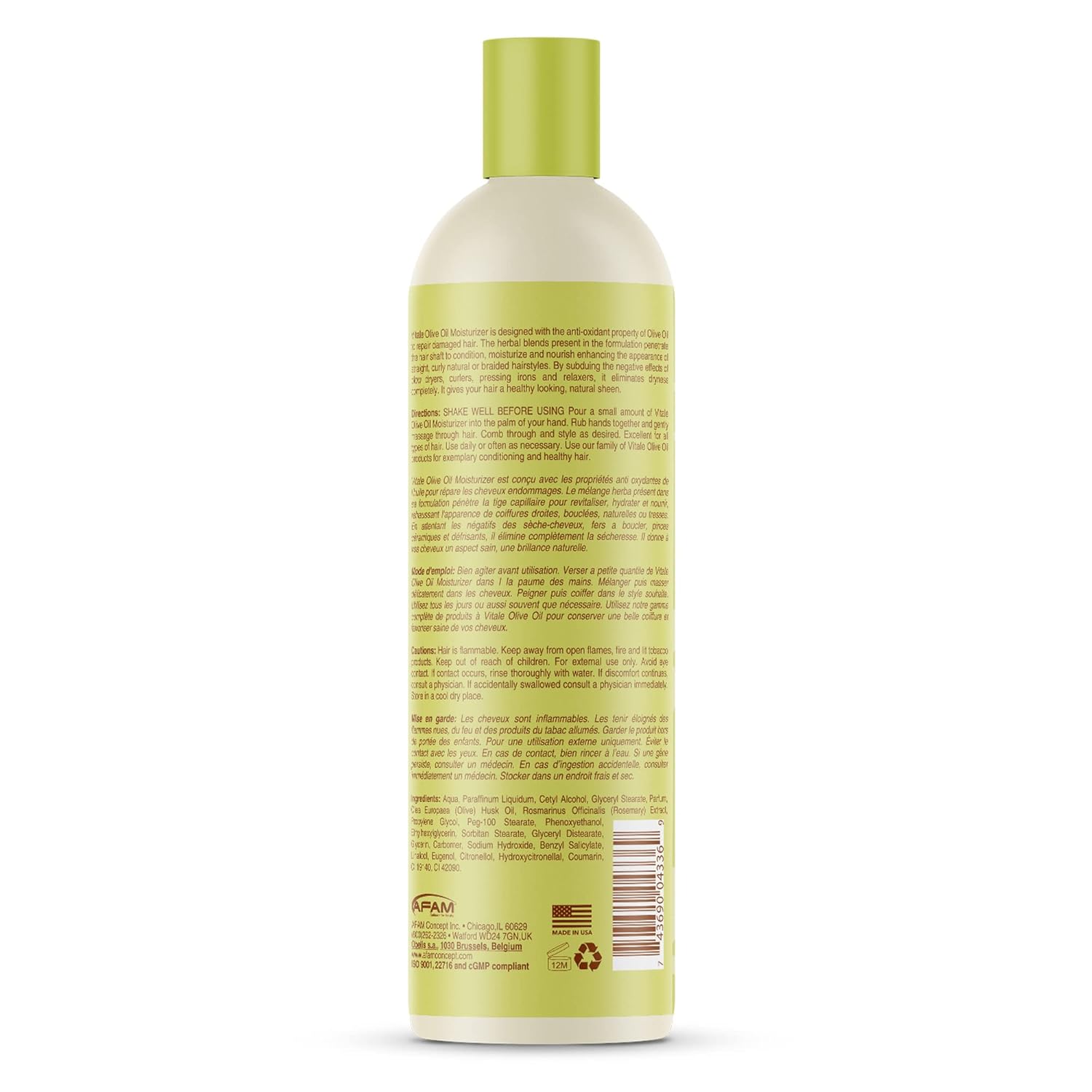 Vitale Olive Oil Moisturizer With Rosemary 473ml