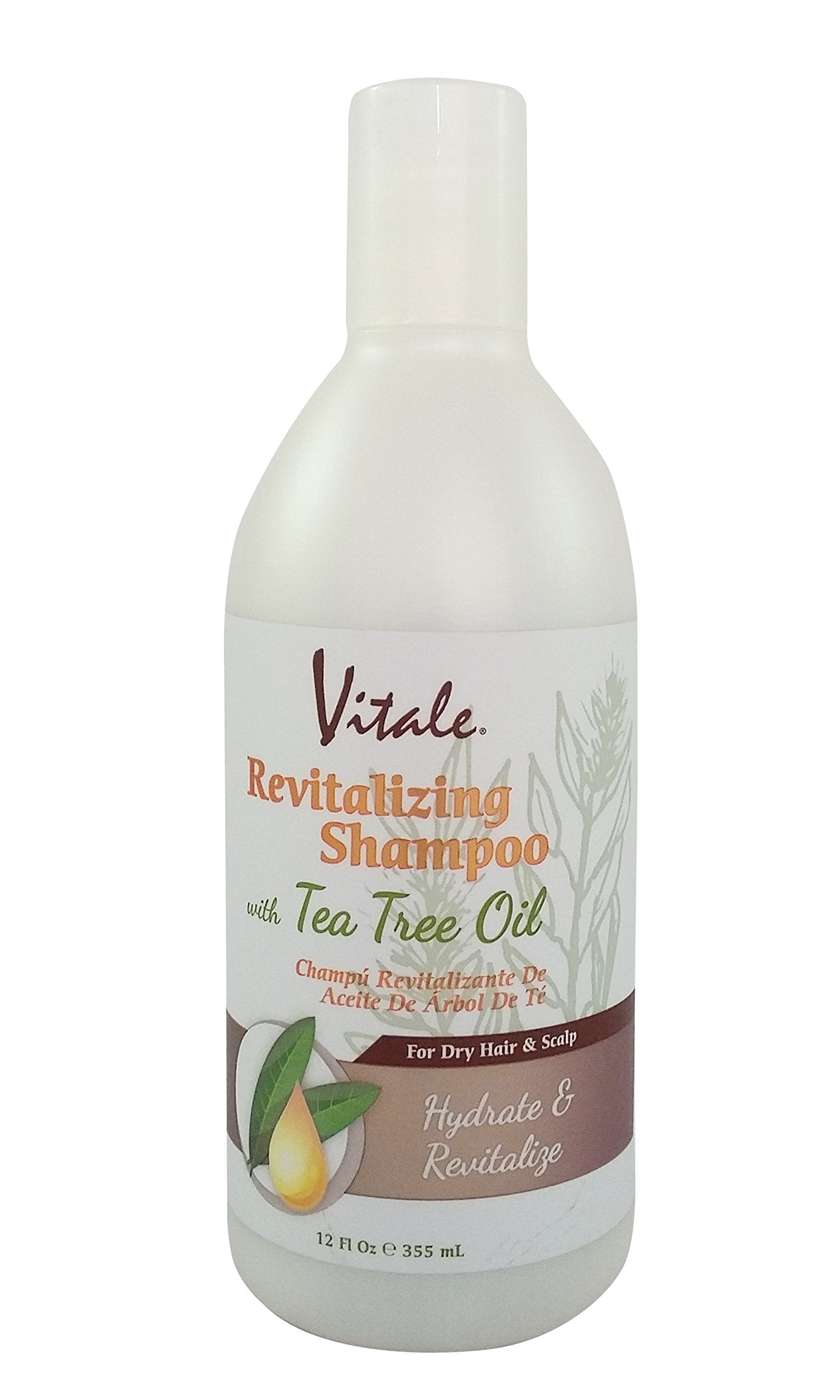 Vitale Revitalizing Shampoo With Tea Tree Oil 355ml