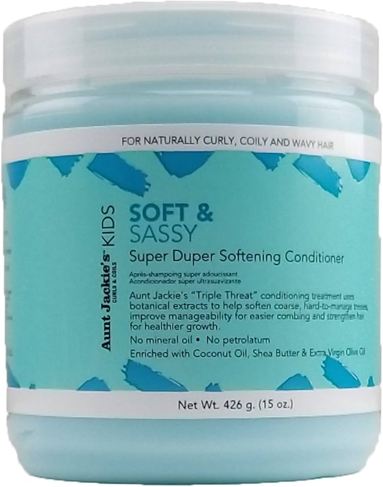 Aunt Jackie's Kids Soft & Sassy Super Duper Softening Conditioner 426g