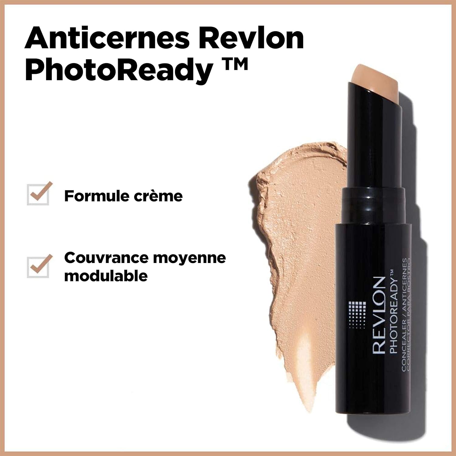 Revlon Photoready Concealer 002 Light Pale 003 Light Medium 3.2g