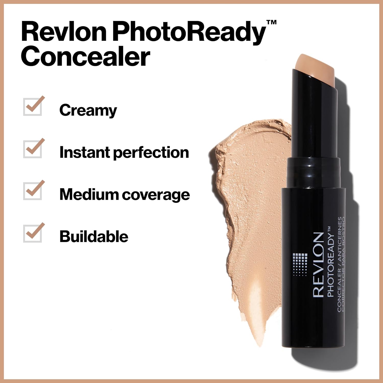 Revlon Photoready Concealer 002 Light Pale 003 Light Medium 3.2g