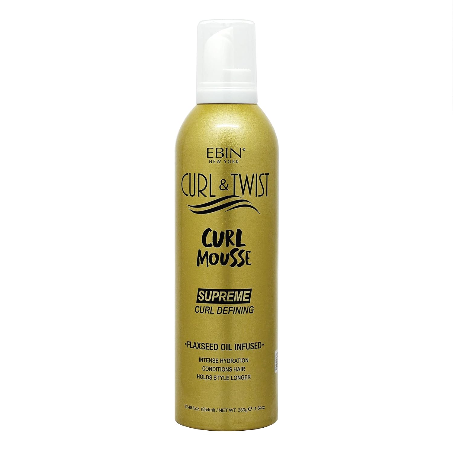 EBIN New York Curl And Twist Supreme Curl Defining Curl Mousse 80ml / 354ml