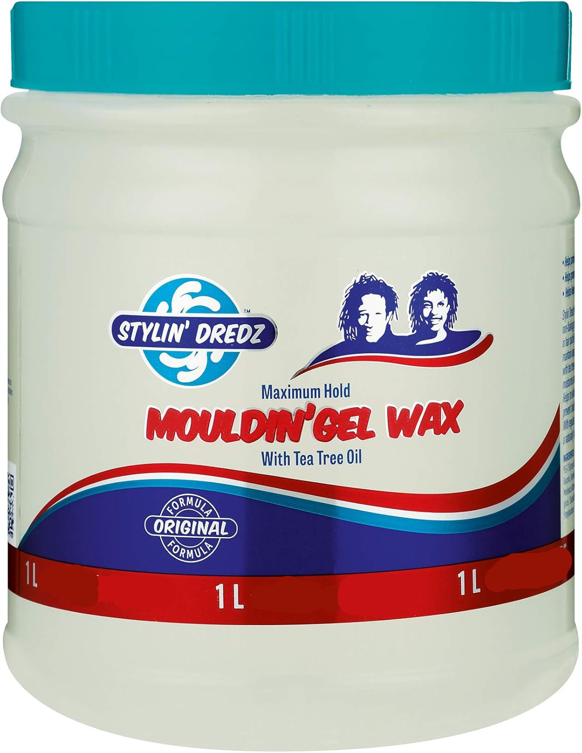 Stylin Maximum Hold Moulding Gel Wax With Tea Tree Oil 250ml / 1L