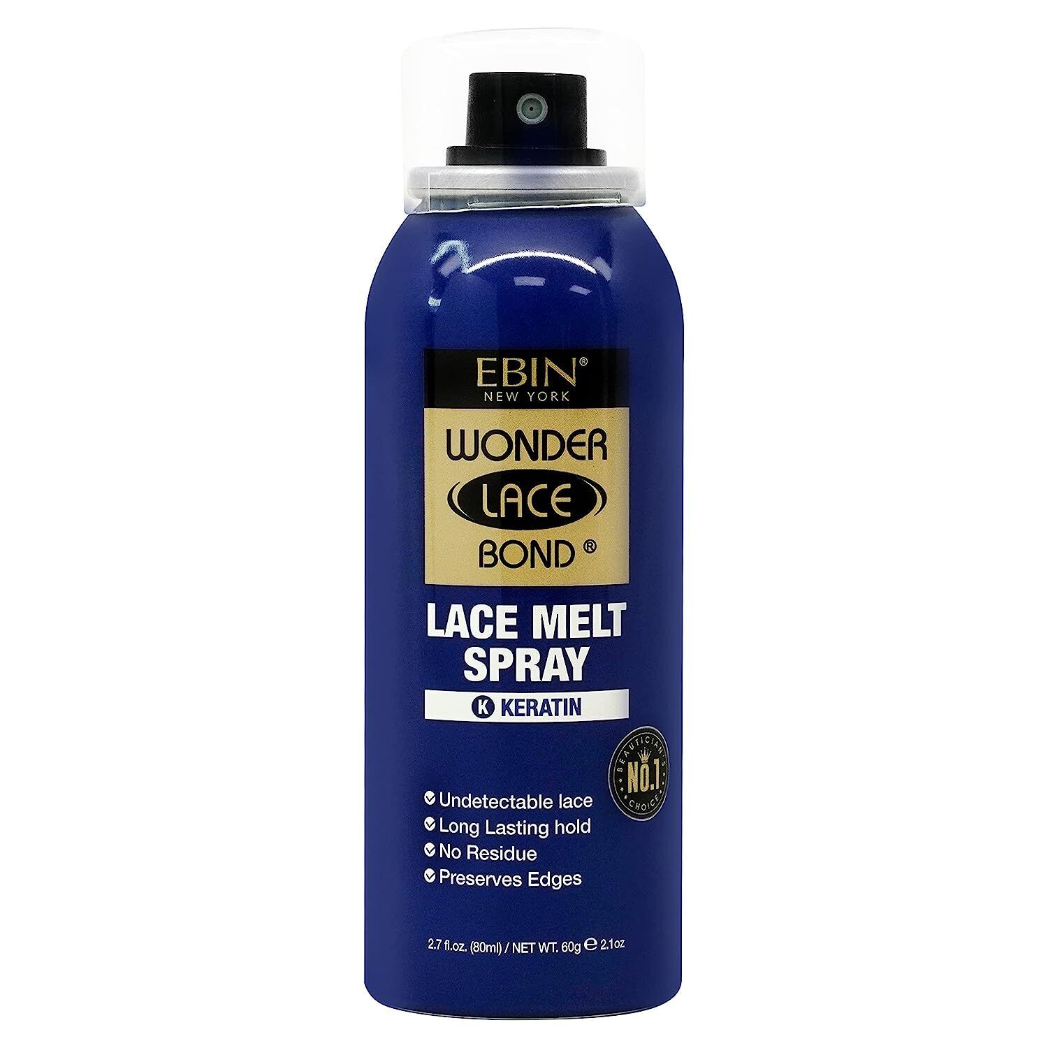 Ebin New York | Wonder Lace Bond | Lace Melt Spray Keratin Biotin 80ml /180ml