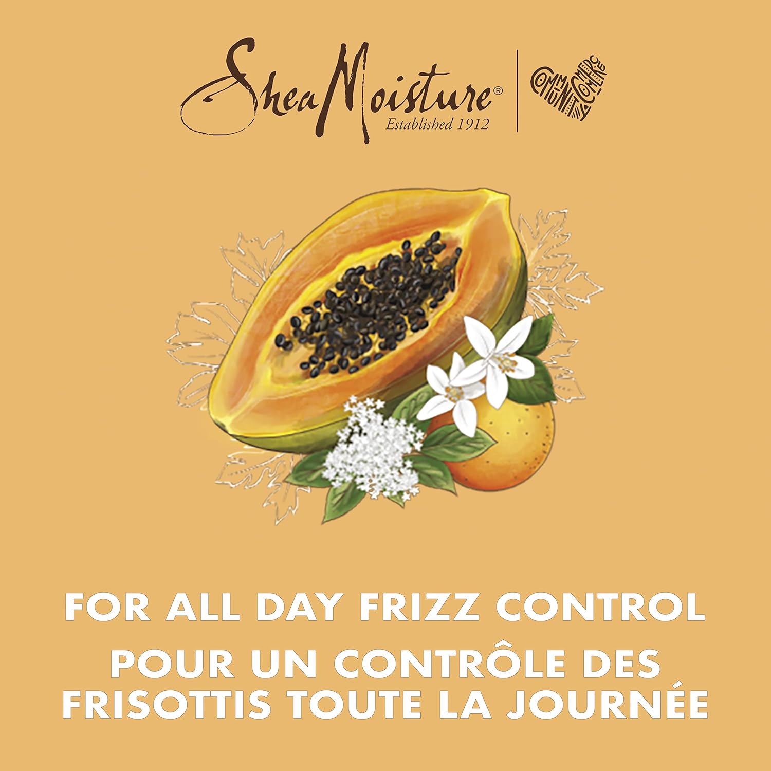 Shea Moisture Papaya And Neroli All Day Frizz Control Milk Gel 237ml