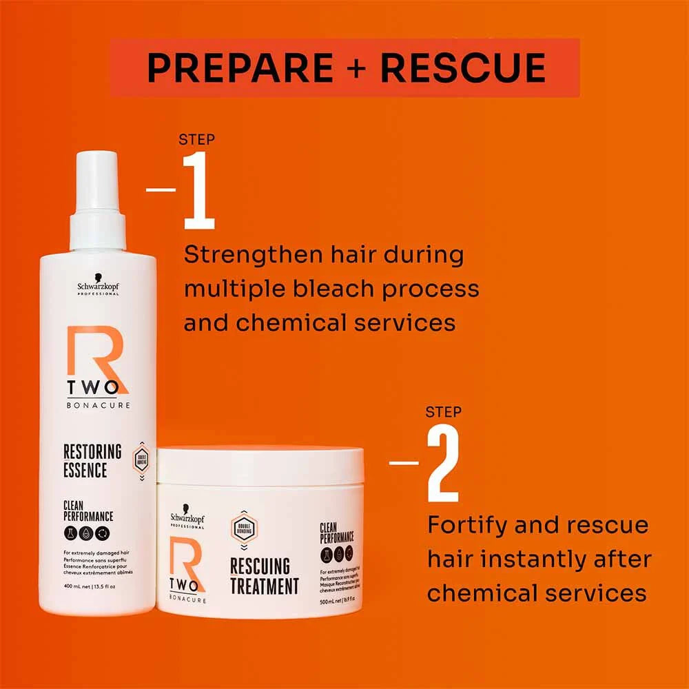 Schwarzkopf Bonacure R-TWO Restoring Essence Hair - 400ml