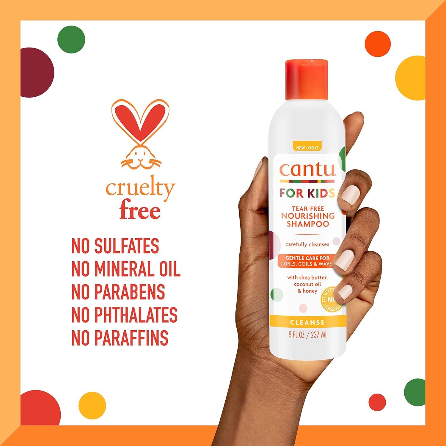 Cantu Care For Kids Tea Tree Nourishing Shampoo 237ml