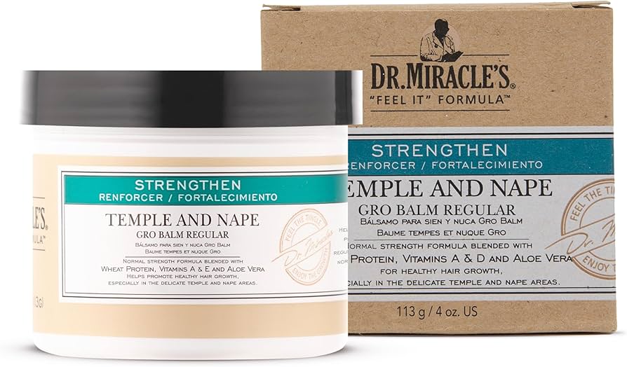 Dr. Miracles Temple And Nape Gro Balm Regular 113g