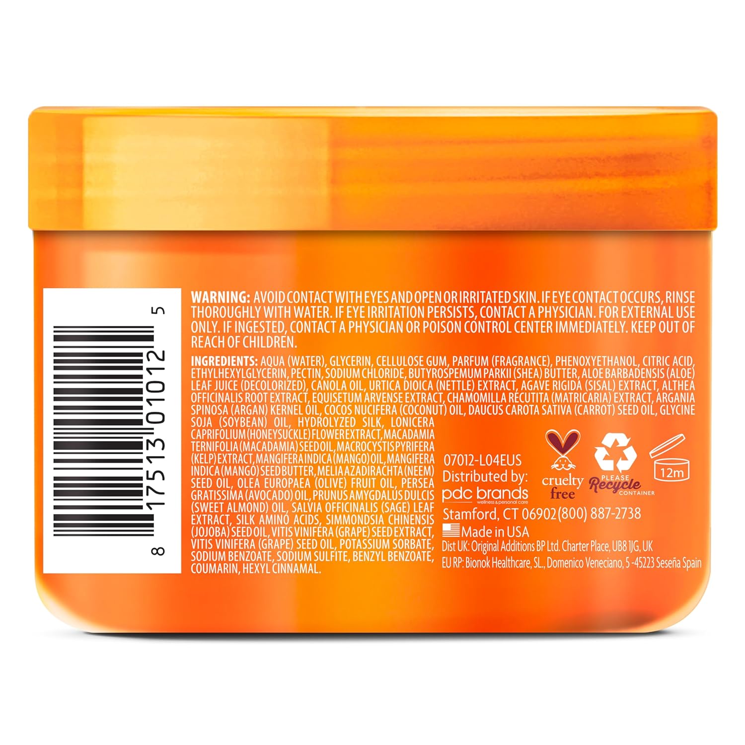 Cantu Shea Butter Define And Shine Custard 340g